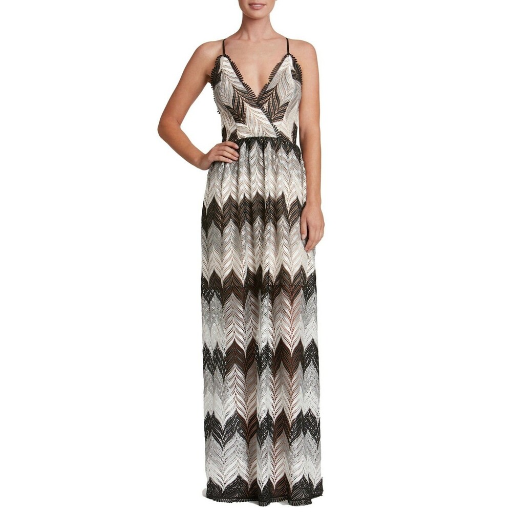 NWOT Dress the Population Lucia Maxi Dress